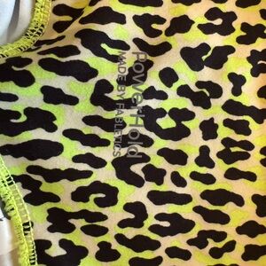 Fabletics Neon Animal Print Leggings